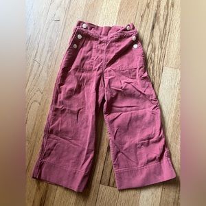 Mabo pink corduroy sailor pants